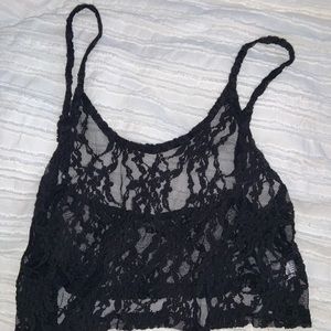 Lace tank top